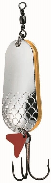 Cucchiaino ondulante DAM Effzett Twin Spoon Silver/Gold 10 cm 60 g
