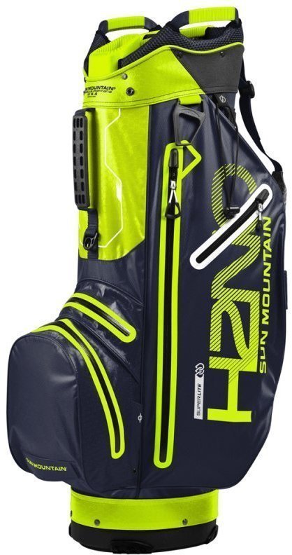 Geanta pentru golf Sun Mountain H2NO Superlite Navy/Flash Cart Bag