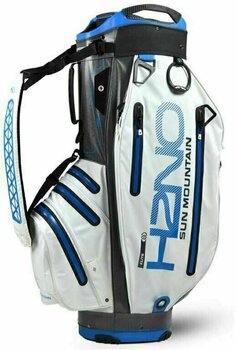 Golf Bag Sun Mountain H2NO Elite White/Gunmetal/Cobalt Cart Bag 2018 - 1