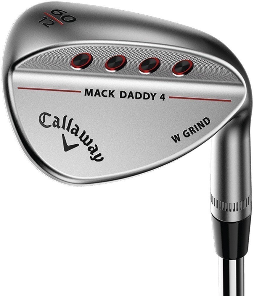 Taco de golfe - Wedge Callaway Mack Daddy 4 Chrome Wedge 60-10 S-Grind Left Hand