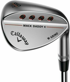 Golfschläger - Wedge Callaway Mack Daddy 4 Chrome Wedge 60-10 S-Grind Linkshänder - 1