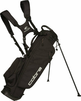 Чантa за голф Cobra Golf Megalite Black Stand Bag - 1