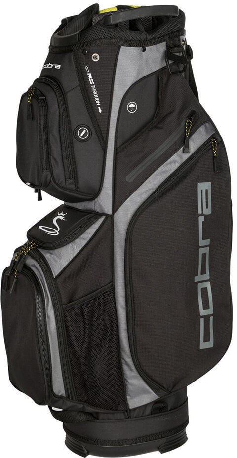 Saco de golfe Cobra Golf Ultralight Black Cart Bag