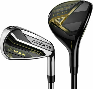 Club de golf - fers Cobra Golf F-Max Combo série de fers droitier graphite Regular 4PWSW - 1