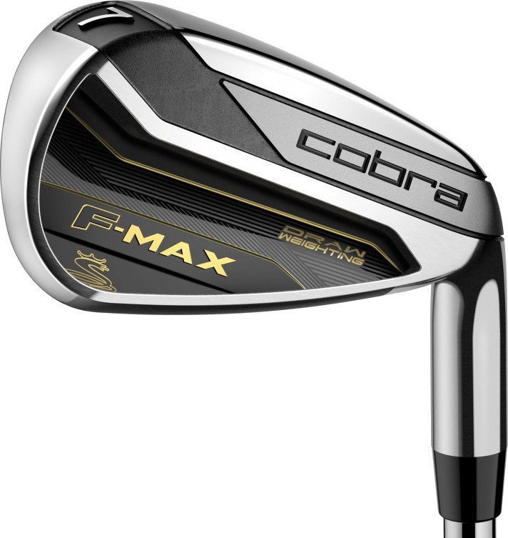 Club de golf - fers Cobra Golf F-Max série de fers droitier graphite Regular 5PWSW