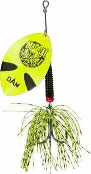Catfish Lure MADCAT Big Blade Spinner Fluo Yellow 55 g - 1