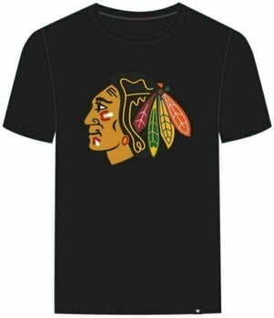 T-shirt Chicago Blackhawks NHL Echo Tee Black S T-shirt - 1
