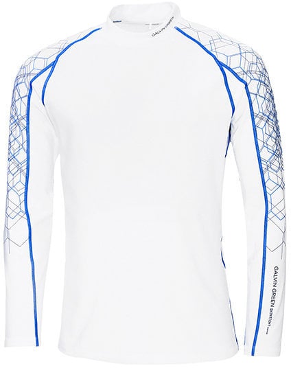 Thermo ondergoed Galvin Green Ebbot Long Sleeve Mens Base Layer White/Kings Blue/Iron XL