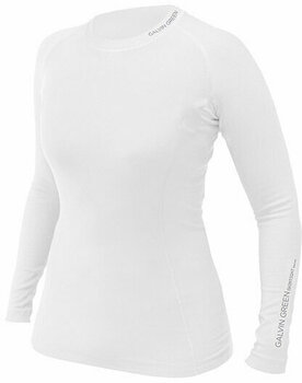 Abbigliamento termico Galvin Green Emily Womens Base Layer White/Silver S - 1