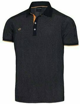 Риза за поло Galvin Green Marlon Shirt V8 Black/Orange/White S - 1