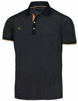 Риза за поло Galvin Green Marlon Shirt V8 Black/Orange/White M - 1