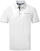 Camisa pólo Galvin Green Marty Tour Mens Polo Shirt White/Iron Grey L