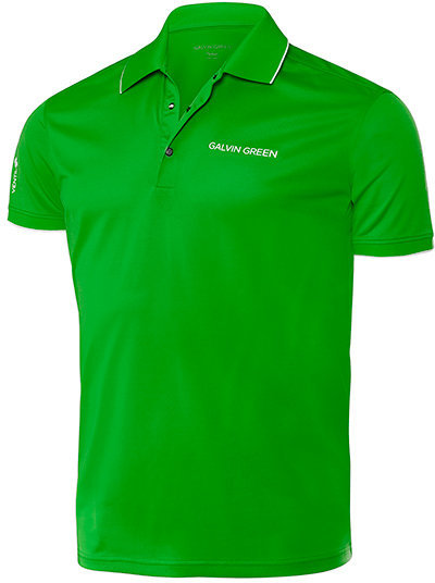 Koszulka Polo Galvin Green Marty Tour Mens Polo Shirt Forest Green/White 3XL