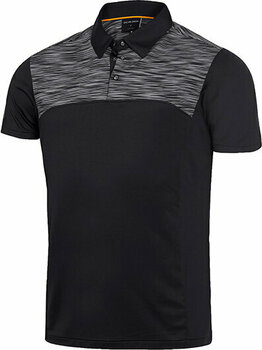 Polo majice Galvin Green Matthew Golf Shirt Black/Orange L - 1