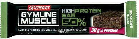 Barre Enervit Gymline 50% Brownie 60 g Barre - 1