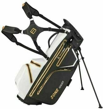Golf Bag Bennington Zone 14 Black/White/Gold Golf Bag - 1