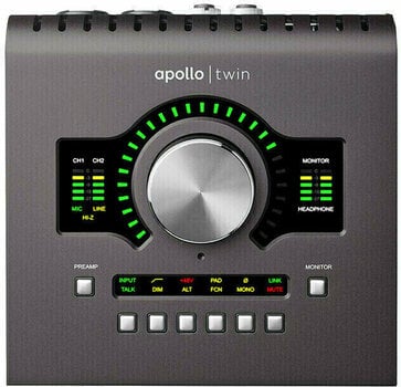 Thunderbolt Audio interfész Universal Audio Apollo Twin MKII DUO Heritage Edition - 1