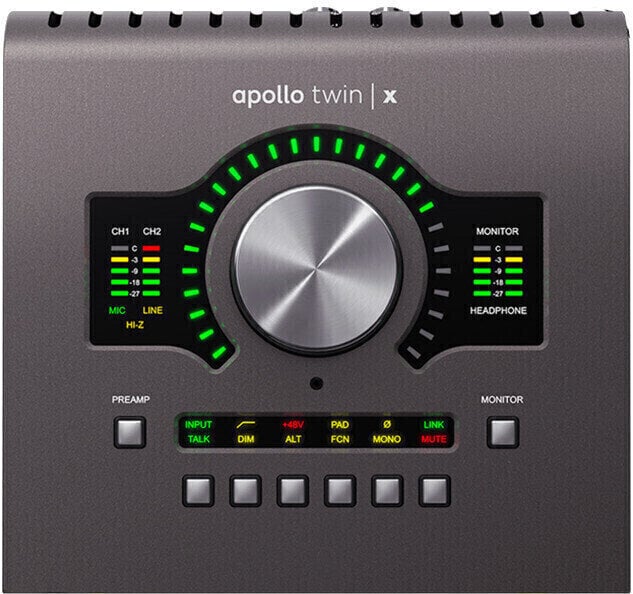 Thunderbolt audio převodník - zvuková karta Universal Audio Apollo Twin X Duo Heritage Edition