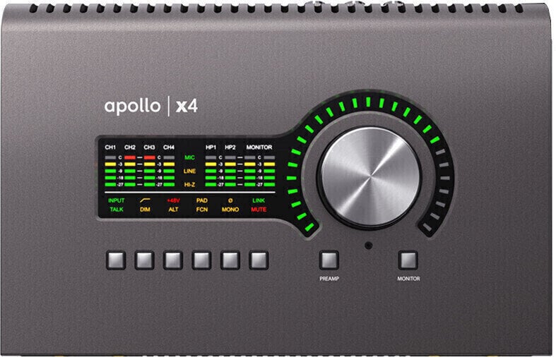 Thunderbolt Audio interfész Universal Audio Apollo x4 Heritage Edition