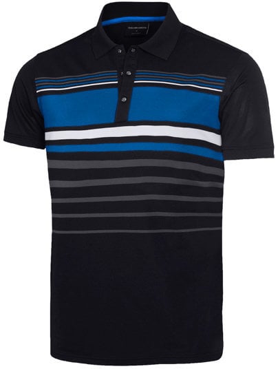 Polo majice Galvin Green Mayer Shirt V8+ Black/Blue/White/Iron M