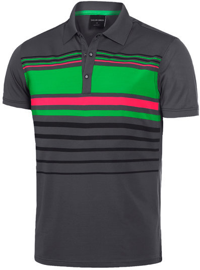 Polo-Shirt Galvin Green Mayer Shirt V8+ Iron/Green/Cerise/Bl S
