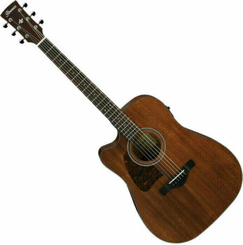 electro-acoustic guitar Ibanez AW54LCE-OPN Open Pore Natural - 1