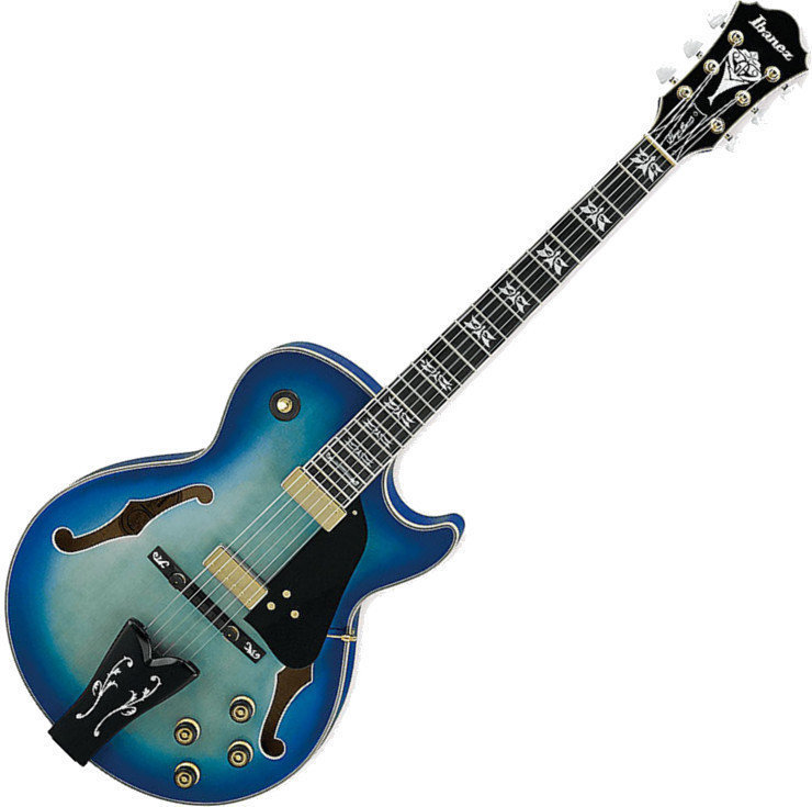 Semi-akoestische gitaar Ibanez GB40THII-JBB Jet Blue Burst