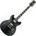Semi-akoestische gitaar Ibanez JSM20-BKL Black Low Gloss