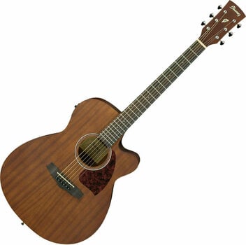 Jumbo elektro-akoestische gitaar Ibanez PC12MHCE-OPN Open Pore Natural - 1
