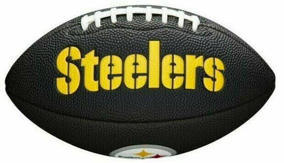 Fotbal american Wilson NFL Team Soft Touch Mini Pittsburgh Steelers Black Fotbal american - 1