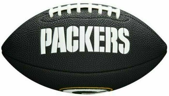Futbol amerykański Wilson NFL Team Soft Touch Mini Green Bay Packers Black Futbol amerykański - 1