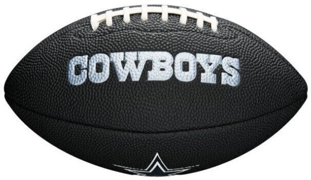 Football américain Wilson NFL Team Soft Touch Mini Dallas Cowboys Black Football américain