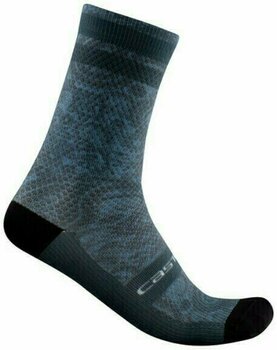 Kerékpáros zoknik Castelli Maison 18 Sock Dark Steel Blue S/M Kerékpáros zoknik - 1