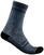Kolesarske nogavice Castelli Maison 18 Sock Dark Steel Blue S/M Kolesarske nogavice
