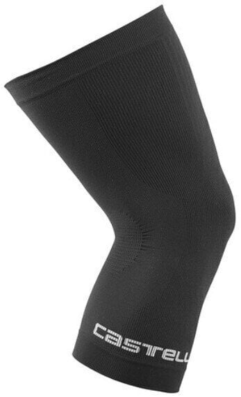 Cycling Knee Sleeves Castelli Pro Seamless Knee Warmer Black L/XL Cycling Knee Sleeves