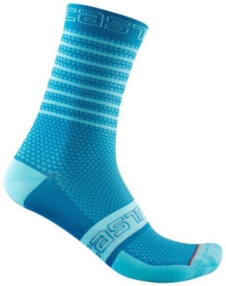 Cycling Socks Castelli Superleggera Marine Blue L/XL Cycling Socks