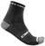 Kerékpáros zoknik Castelli Rosso Corsa Pro 9 Sock Black S/M Kerékpáros zoknik