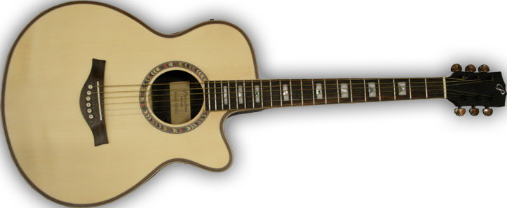 Elektroakustická gitara Jumbo Pasadena AGSE 2