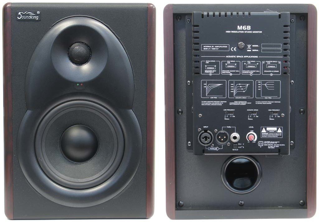 2-weg actieve studiomonitor Soundking M 6 B