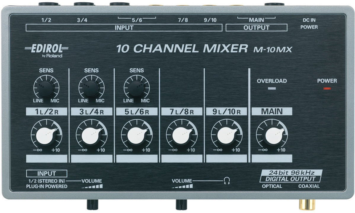 Analoog mengpaneel Edirol M-10MX