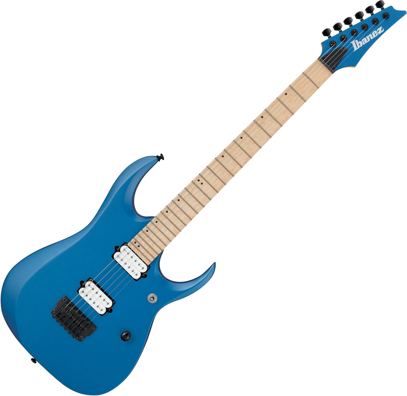 Elektrisk guitar Ibanez RGDIR6M Laser Blue Matte
