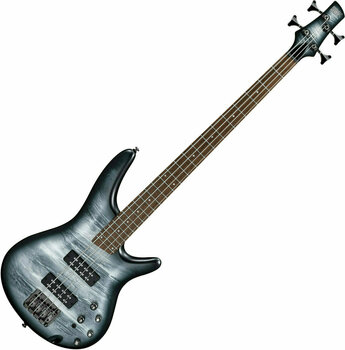 4-string Bassguitar Ibanez SR300E Black Planet Matte - 1