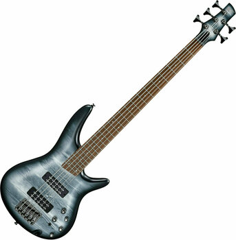 5-string Bassguitar Ibanez SR305E Black Planet Matte - 1