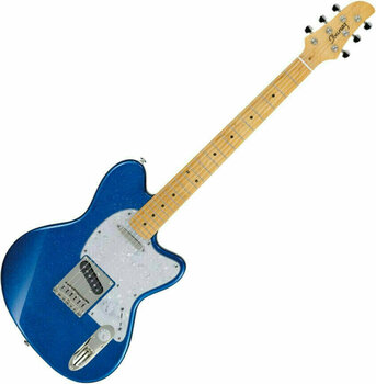 Electric guitar Ibanez TM302PM Blue Sparkle - 1