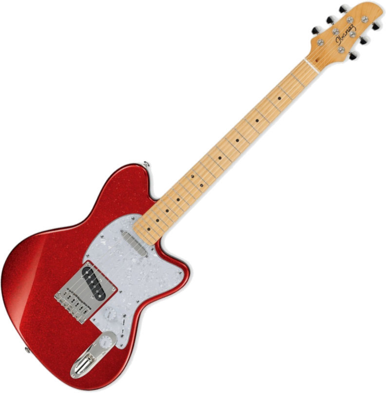Elektrische gitaar Ibanez TM302PM-RSP Red Sparkle