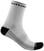 Чорапи за колоездене Castelli Rosso Corsa W 11 Sock White S/M Чорапи за колоездене