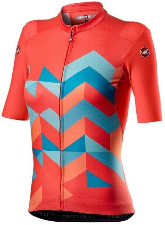 Maillot de cyclisme Castelli Unlimited W Jersey Maillot Brilliant Pink S
