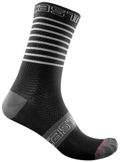 Cyklo ponožky Castelli Superleggera W 12 Sock Black L/XL Cyklo ponožky