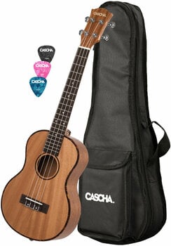 Tenorové ukulele Cascha HH2048L Tenorové ukulele Natural - 1