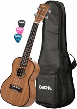 Koncertne ukulele Cascha HH2035L Koncertne ukulele Natural - 1